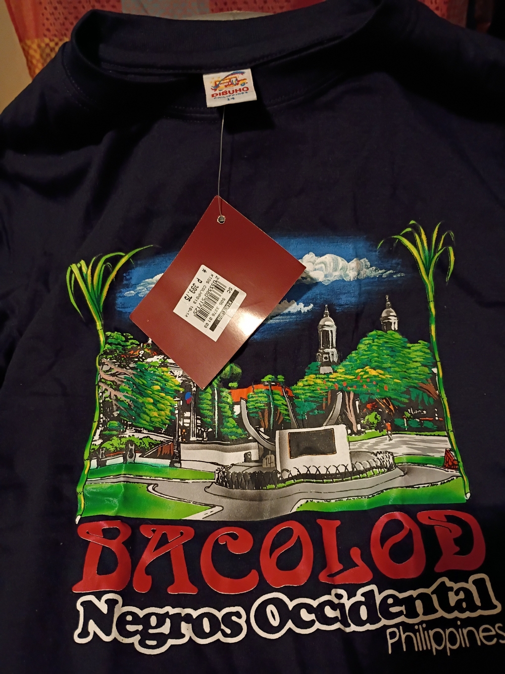 Bacolod City Graphic Kids T-Shirt - Navy by